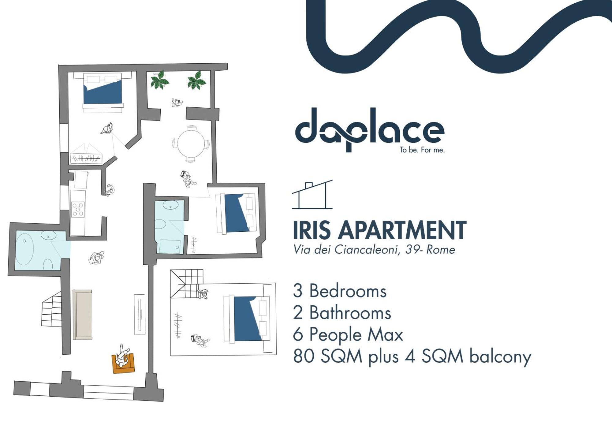 Daplace - Iris Apartment โรม ภายนอก รูปภาพ